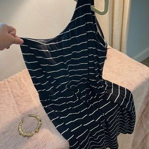 Old Navy, black and white dress, Small